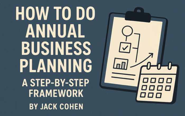 How To Do Annual Business Planning