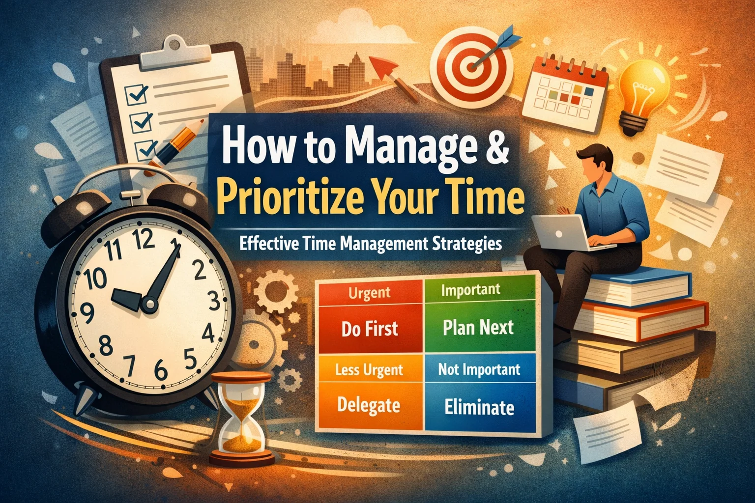 How to Manage and Prioritize Your Time