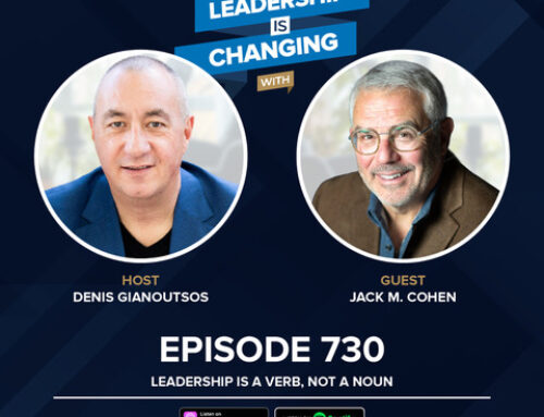 Leadership is a Verb, Not a Noun